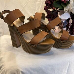 Just fab chunky heels